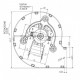 Centrifugal fan TRIAL for pellet stove Piazzetta and others |  |  |