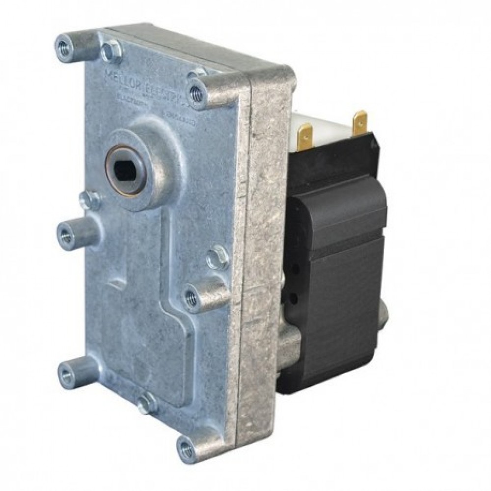 Hollow-shaft pellet stove auger motor Mellor FB1417 1.5 RPM for pellet stoves Ferroli and others | Auger Motors for Pellet Stoves | Pellet Stove Parts |