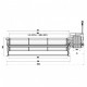 Tangential fan Fergas for pellet stoves Karmek One, Ambiente e Calore and others, Ø65mm, Flow 245m³/h | Fans and Blowers for Pellet Stoves | Pellet Stove Parts |