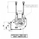 Tangential fan Fergas for pellet stoves Karmek One, Ambiente e Calore and others, Ø65mm, Flow 245m³/h | Fans and Blowers for Pellet Stoves | Pellet Stove Parts |