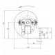 Centrifugal fan Fergas for pellet stove Edilkamin and others |  |  |