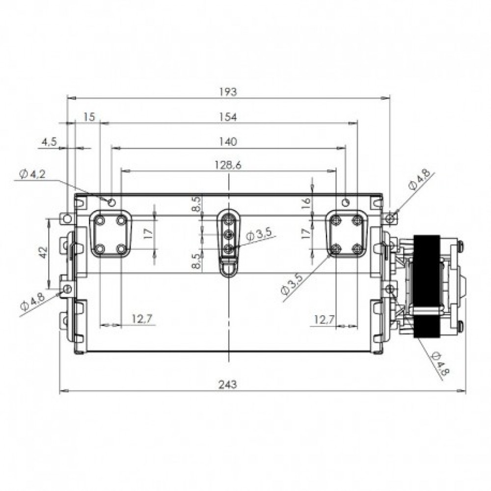 Tangential fan Trial for pellet stoves La Nordica Extraflame, Piazzetta, Caminetti Montegrappa, Invicta, Edilkamin, Palazzetti and others, Ø60mm, Flow 150m³/h | Fans and Blowers for Pellet Stoves | Pellet Stove Parts |