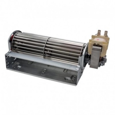 Tangential fan EBM for pellet stoves Dal Zotto, La Nordica, Nobis and others, Ø60 mm, Flow 130 m³/h - EBM