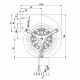 Centrifugal fan EBM for pellet stove Bluefire, Clam, DZ Italia, Eva Stampaggi, La Nordica, Jolly Mec and more |  |  |