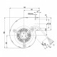 Centrifugal fan EBM for pellet stove Jolly Mec Caminetti, Pasian, Vulcania and others |  |  |