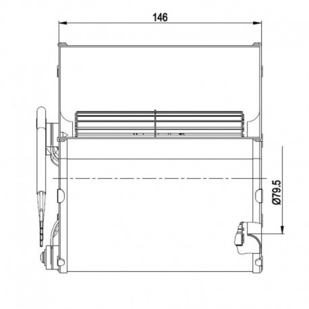 Centrifugal fan EBM for pellet stove Jolly Mec Caminetti, Pasian, Vulcania and others |  |  |