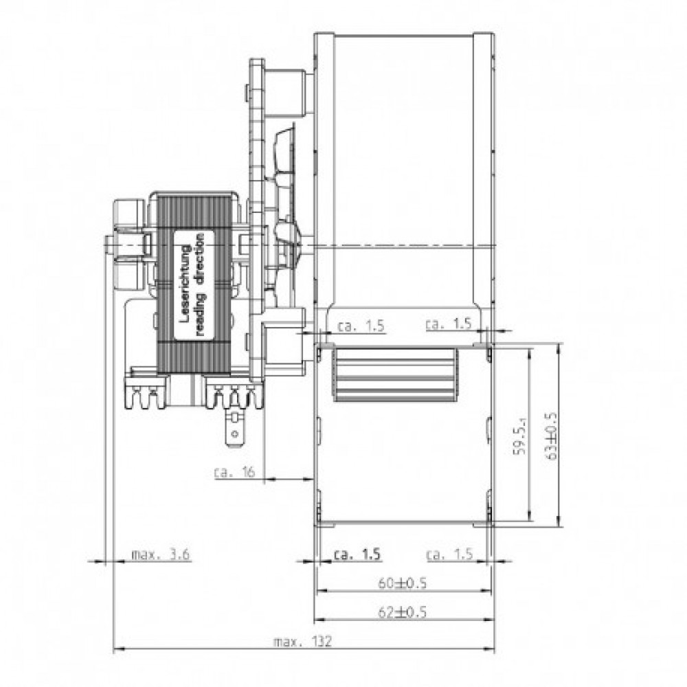 Centrifugal fan EBM for pellet stove Ravelli, Eva Stampaggi, L’artistico, Palazzetti, Ungaro and others |  |  |