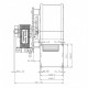 Centrifugal fan EBM for pellet stove Ravelli, Eva Stampaggi, L’artistico, Palazzetti, Ungaro and others |  |  |