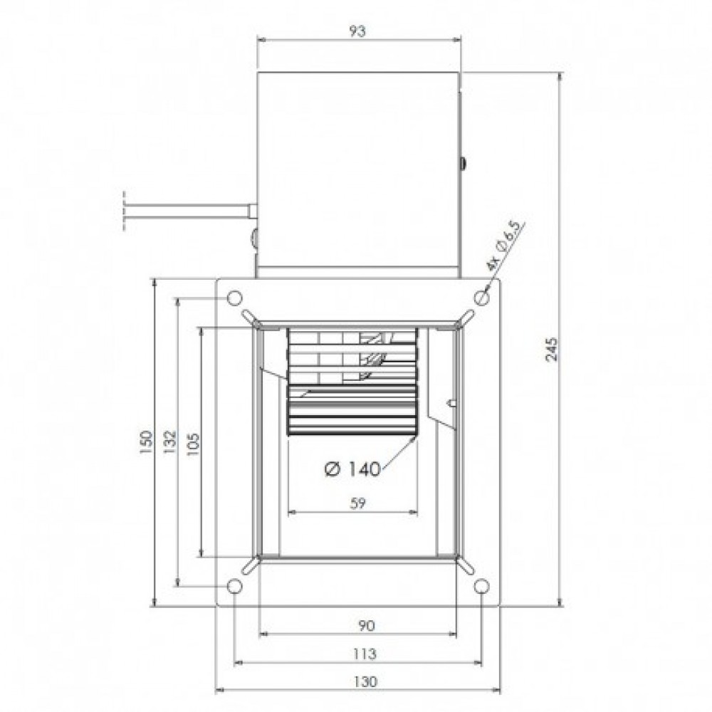 Centrifugal fan TRIAL for pellet stoves and boilers |  |  |