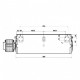 Tangential fan Fergas for pellet stoves Caminetti Montegrappa and others, Ø60mm, Flow 155m³/h | Fans and Blowers for Pellet Stoves | Pellet Stove Parts |