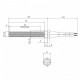 Ceramic Igniter / Heating element for pellet stove Piazzetta, Superior, Ravelli, Karmek One, Thermorossi, La Nordica and others, total length 94mm, 330W |  |  |