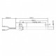 Igniter / Heating element for pellet stove Ungaro and others, total length 110mm, 190W |  |  |