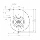 Centrifugal fan Coprel for pellet stove AMG, Edilkamin, Klover and others |  |  |
