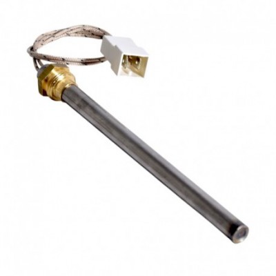 Igniter / Heating element for pellet stove Extraflame and others, total length 154mm, 300W - Igniters / Resistors for Pellet Stoves