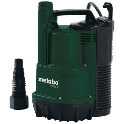 Submersible pump for clean water METABO TP 7500, power 300 W, flow 7500 l/h, head 6.5 m - Metabo