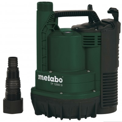 Submersible pump for clean water Metabo TP 12000 SI, power 600 W, flow 11,700 l/h, head 9 m - Metabo