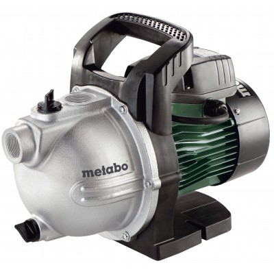 Single-phase garden pump for clean water Metabo P 4000 G, power 1100 W, flow 4000 l/h, head 46 m - Metabo