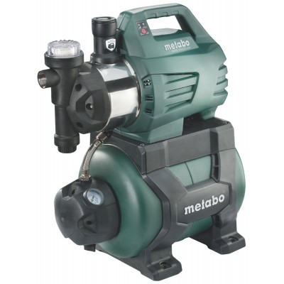 Single-phase hydrophore water pump METABO HWWI 3500/25 INOX, power 1100 W, flow 3500 l/h, tank capacity 24 L, head 45 m - Product Comparison