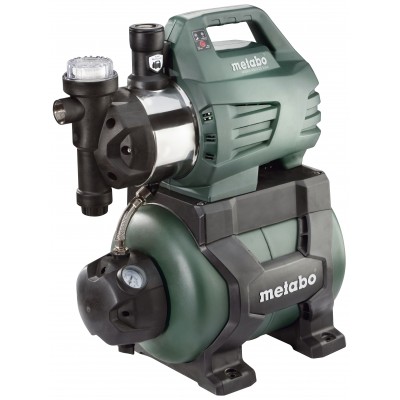 Single-phase hydrophore pump METABO HWWI 4500/25 Inox, power 1300 W, flow rate 4500 l/h, head 48 m, tank capacity 24 L - Product Comparison