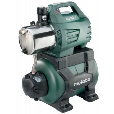 Single-phase hydrophore water pump METABO HWW 6000/25 INOX, power 1300 W, flow 6000 l/h, head 55 m, tank capacity 24 L - Product Comparison