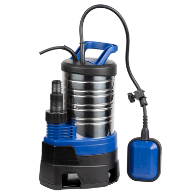 Drainage pump for dirty water Gmax with external float and stainless steel housing – flow 13.5 m³/h, power 0.75 kW, head 8 m - Product Comparison