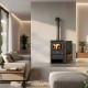 Wood burning stove with back boiler Prity K22 CP W10, 7,1kW | Wood Stoves With Back Boiler | Wood Burning Stoves |