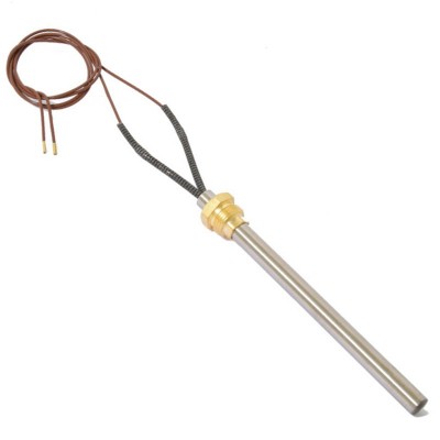 Igniter / Heating element for pellet stove AMG, Ambiente e Calore, Cadel, Dielle, Kalon, Good Fire and others, total length 148mm, 300W - Igniters / Resistors for Pellet Stoves