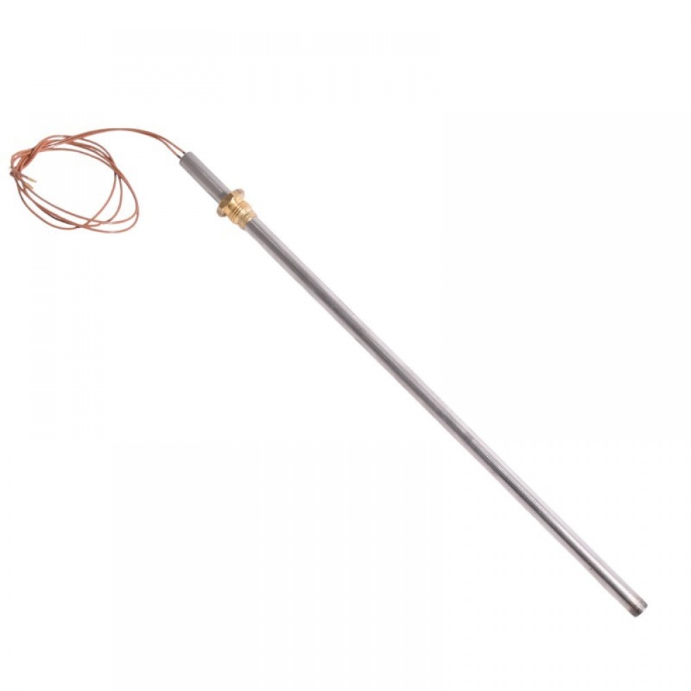 Igniter / Heating element for pellet stove and boilers with M14x1.5 threads, total length 334mm, 250W |  |  |