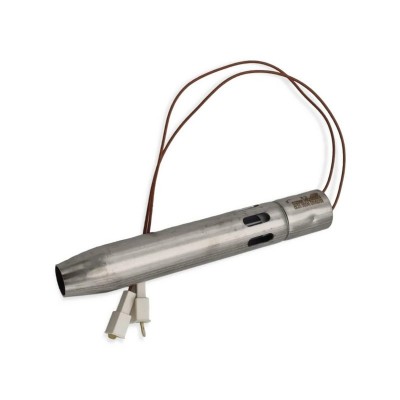 Igniter/heater kit with a guide tube for pellet stove Extraflame and others, total length 144mm, 330W - Igniters / Resistors for Pellet Stoves