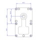 Pellet stove auger motor Mellor FB1231 2 RPM for pellet stoves Adler, Caminetti Montegrappa, Ecoforest, Edilkam, Italiana Camini, Ravelli and others | Auger Motors for Pellet Stoves | Pellet Stove Parts |