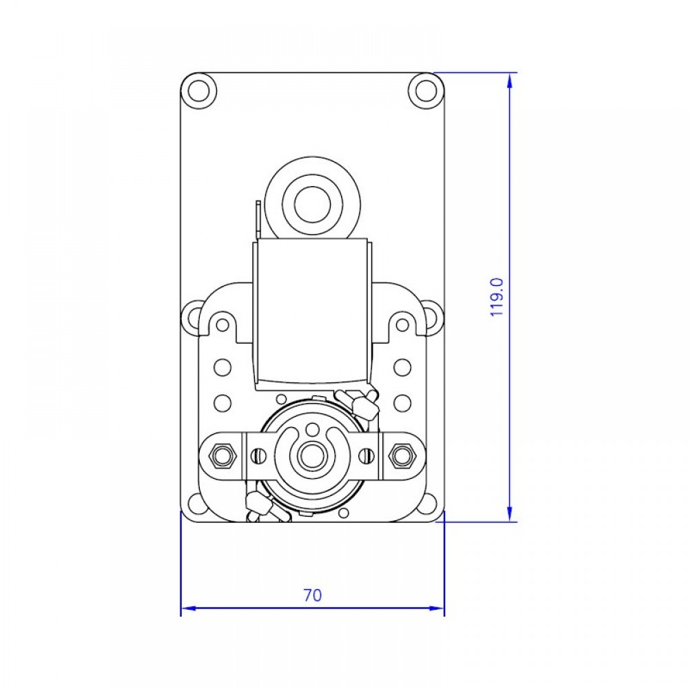 Pellet stove auger motor Mellor FB1231 2 RPM for pellet stoves Adler, Caminetti Montegrappa, Ecoforest, Edilkam, Italiana Camini, Ravelli and others | Auger Motors for Pellet Stoves | Pellet Stove Parts |