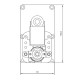 Pellet stove auger motor Mellor FB1344 1 RPM for pellet stoves Caminetti Montegrappa, Anselmo Cola, Karmek One, Moretti Design, Ravelli and others | Auger Motors for Pellet Stoves | Pellet Stove Parts |
