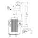 Pellet stove auger motor Mellor FB1349 2 RPM for pellet stoves Dielle and others | Auger Motors for Pellet Stoves | Pellet Stove Parts |