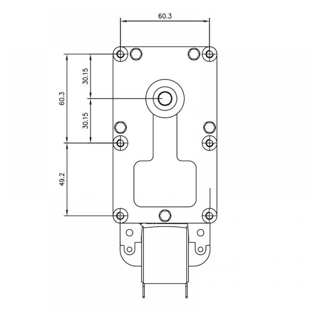 Pellet stove auger motor Mellor FB1349 2 RPM for pellet stoves Dielle and others | Auger Motors for Pellet Stoves | Pellet Stove Parts |