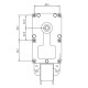 Pellet stove auger motor Mellor FB1349 2 RPM for pellet stoves Dielle and others | Auger Motors for Pellet Stoves | Pellet Stove Parts |