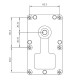 Pellet stove auger motor Mellor FB1294 2 RPM for pellet stoves Caminetti Montegrappa, Kalon and others | Auger Motors for Pellet Stoves | Pellet Stove Parts |