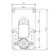 Pellet stove auger motor Mellor FB1347 1.5 RPM for pellet stoves CS Thermos, Caminetti Montegrappa, Edilkamin, Enviro, Thermorossi, Karmek One, Moretti Design and others | Auger Motors for Pellet Stoves | Pellet Stove Parts |