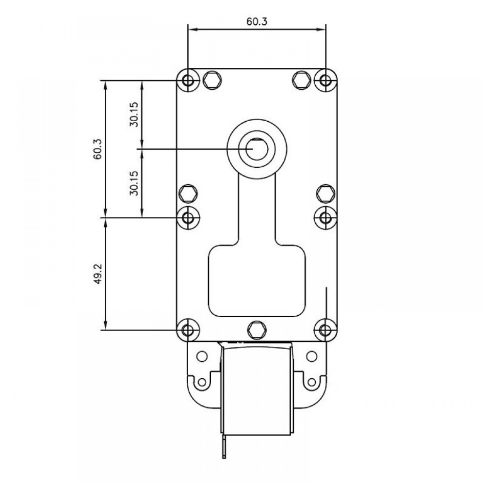 Pellet stove auger motor Mellor FB1365 4 RPM for pellet stoves Dielle and others | Auger Motors for Pellet Stoves | Pellet Stove Parts |