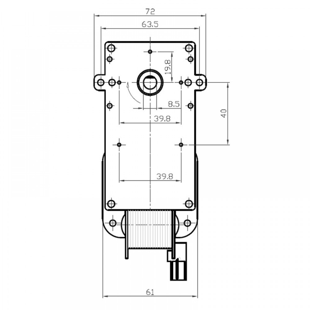 Pellet stove auger motor Kenta K9115004 1.5 RPM for pellet stoves Vibrok Cam and others | Auger Motors for Pellet Stoves | Pellet Stove Parts |