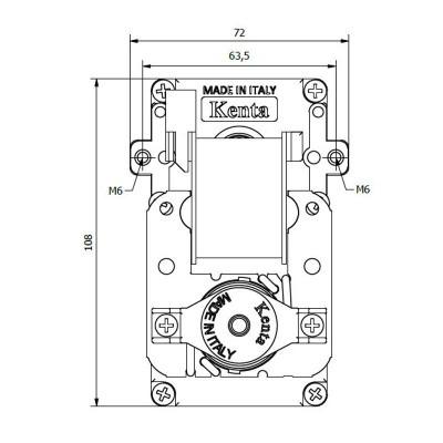 Hollow-shaft pellet stove auger motor Kenta K9115122 3 RPM for pellet stoves Caminetti Montegrappa, Karmek One and others - Product Comparison