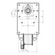 Hollow-shaft pellet stove auger motor Kenta K9177160 2 RPM for pellet stoves Dielle, Carinci and others | Auger Motors for Pellet Stoves | Pellet Stove Parts |