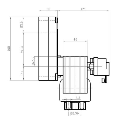Hollow-shaft pellet stove auger motor Kenta K9177160 2 RPM for pellet stoves Dielle, Carinci and others - Product Comparison