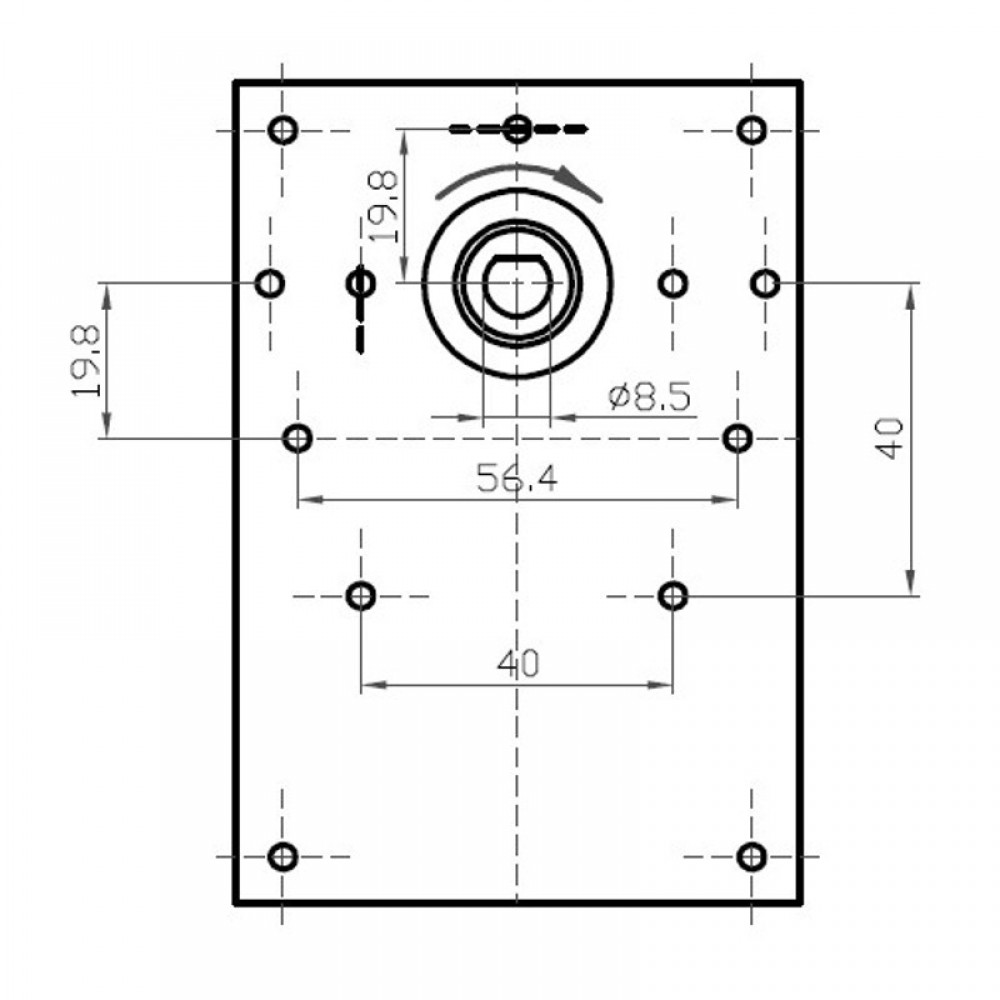 Pellet stove auger motor Kenta K9177310 5 RPM for pellet stoves Arce, Puros, Evergreen, Ungaro and others | Auger Motors for Pellet Stoves | Pellet Stove Parts |