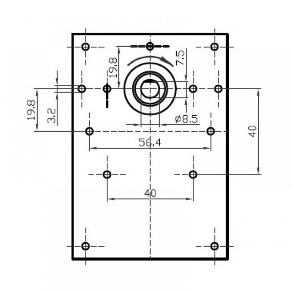 Pellet stove auger motor Kenta K9175160 2.5 RPM for pellet stoves Puros and others | Auger Motors for Pellet Stoves | Pellet Stove Parts |
