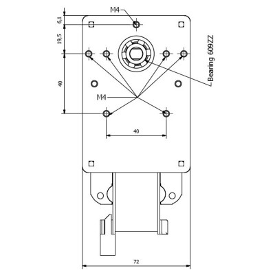 Hollow-shaft pellet stove auger motor Kenta K9177325 5 RPM for pellet stoves Seb Energy and others - Product Comparison