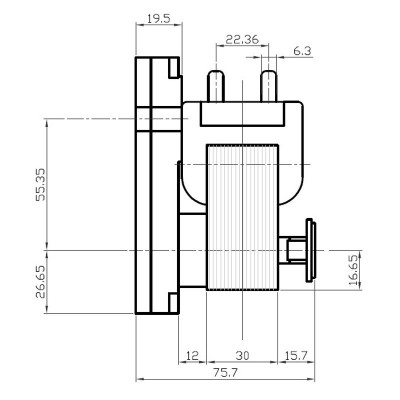 Hollow-shaft pellet stove auger motor Kenta K9115107 2.5 RPM for pellet stoves Cadel and others - Product Comparison