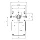 Pellet stove auger motor Kenta K9115002 1.5 RPM for pellet stoves Caminetti Montegrappa and others | Auger Motors for Pellet Stoves | Pellet Stove Parts |