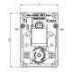 Pellet stove auger motor Kenta K9177171 2 RPM for pellet stoves Edilkamin, Italiana Camini, Palazzetti, Karmek One, Cadel, Ambiente e Calore, Italflame and others | Auger Motors for Pellet Stoves | Pellet Stove Parts |