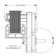 Pellet stove auger motor Merkle Korff S11048 5.6 RPM for pellet stoves Edilkamin, Ravelli, Palazzetti, Cadel and others | Auger Motors for Pellet Stoves | Pellet Stove Parts |