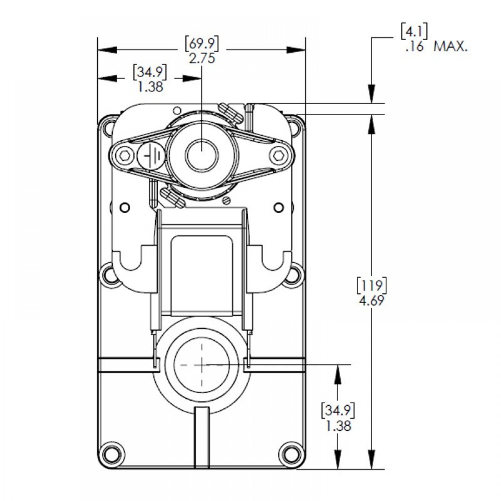 Pellet stove auger motor Merkle Korff S11055 5.6 RPM for pellet stoves Edilkamin, Thermorossi, Karmek One and others | Auger Motors for Pellet Stoves | Pellet Stove Parts |
